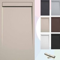 Duschwanne – Harz – Gelcoat – Glatte/Stein-Textur – Rutschfest – Farbe Creme 160x80 Extra plat 3Cm Minimalistisches Design - Soulbath von SOULBATH