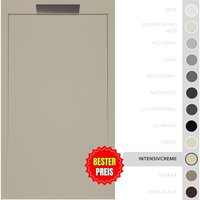 SOULBATH Duschwanne – Harz – Gelcoat – Glatte/Stein-Textur – INTENSIV CREME – Rutschfest- 100x90 Extra flach 3 cm – Elegantes Design SOULBATH Duschwanne – Harz – Gelcoat – Glatte/Stein-Textur – INTENSIV CREME – Rutschfest- 100x90 Extra flach 3 cm – Elegantes Design von SOULBATH