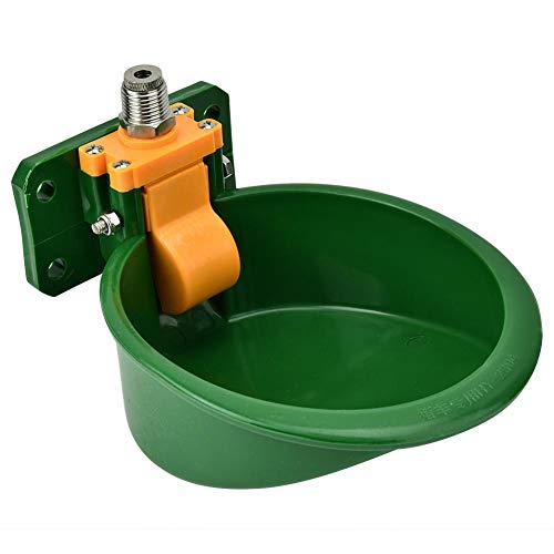 SOULONG Tiertränke Wassertränke Vollautomatik Tränke Schwimmerventil 23 * 16 * 6,5 cm von SOULONG