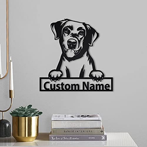 Personalisierte Labrador Retriever Hund hölzern Zeichen Kunst | Labrador Retriever hölzernschild | Labrador Retriever Hund Geschenke lustig | Hund Geschenk von SOULSIS