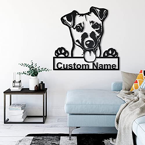 SOULSIS Personalisierte Jack Rusell Terries hölzernschild Kunst | Benutzerdefinierte Jack Russell hölzernschild | Jack Rusell Hundegeschenke Lustig | Hund Geschenk | Tierische Sitte SOULSIS Personalisierte Jack Rusell Terries hölzernschild Kunst | Benutzerdefinierte Jack Russell hölzernschild | Jack Rusell Hundegeschenke Lustig | Hund Geschenk | Tierische Sitte von SOULSIS