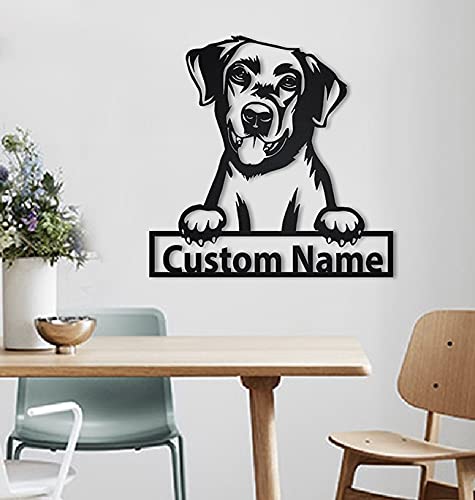 SOULSIS Personalisierte Labrador Retriever Hund hölzernschild Kunst | Benutzerdefinierte Labrador Retriever hölzernschild | Geburtstagsgeschenk | Tier lustig | Geschenk zum Vatertag SOULSIS Personalisierte Labrador Retriever Hund hölzernschild Kunst | Benutzerdefinierte Labrador Retriever hölzernschild | Geburtstagsgeschenk | Tier lustig | Geschenk zum Vatertag von SOULSIS
