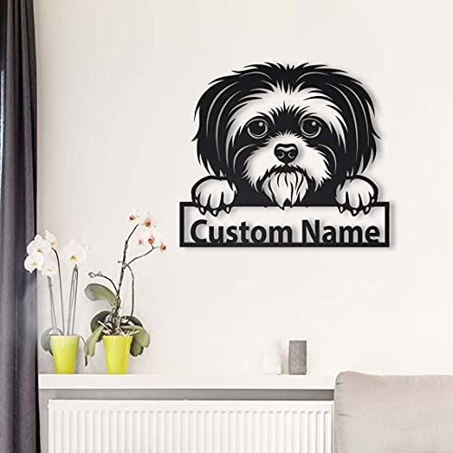 SOULSIS Personalisierte Shih Tzu Hund hölzernschild Kunst | Benutzerdefinierte Shih Tzu Hund hölzernschild | Tier lustig | Vatertagsgeschenk | Haustiere Geschenk | Geburtstagsgeschenk SOULSIS Personalisierte Shih Tzu Hund hölzernschild Kunst | Benutzerdefinierte Shih Tzu Hund hölzernschild | Tier lustig | Vatertagsgeschenk | Haustiere Geschenk | Geburtstagsgeschenk von SOULSIS
