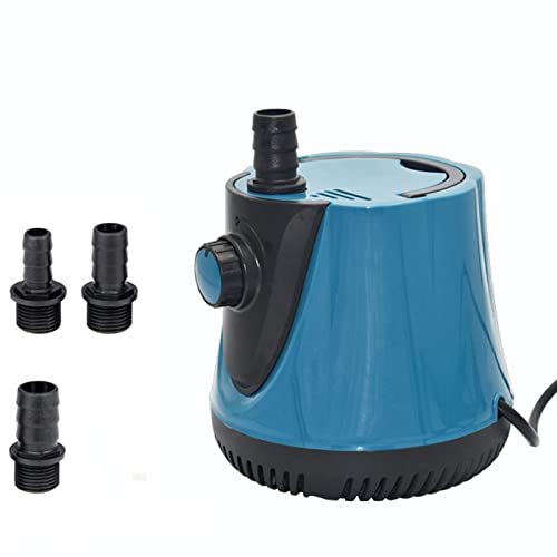 SOUSLOW 20 W Wasserpumpe 1000 L/H mit 3 Düsen für Aquarium Fisch Tank Teich Brunnen Garten System von SOUSLOW