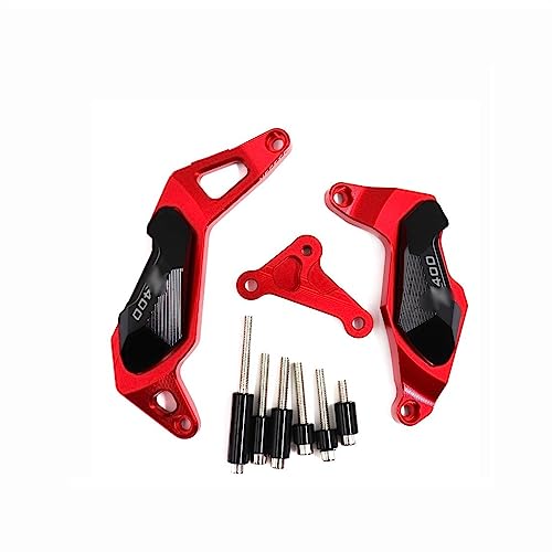 Gehäusedeckel Für Kawasaki NINJA400 Z400 Für Ninja Z 400 2018 2019 2020 2021 2022 Motorrad Motor Stator Case Guard Cover Protector Frame Slider (Color : J) von SOUTES