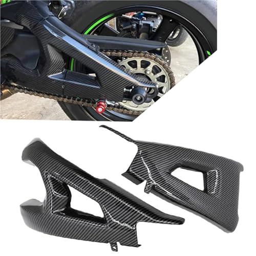 SOUTES Verkleidung Für Kawasaki ZX-10R Für Ninja 2011–2018 2012 2013 2014 2015 2016 2017 Motorrad-Hinterradschwingen-Schutzabdeckung Verkleidungsschutz Kipphebelabdeckung Zubehör von SOUTES