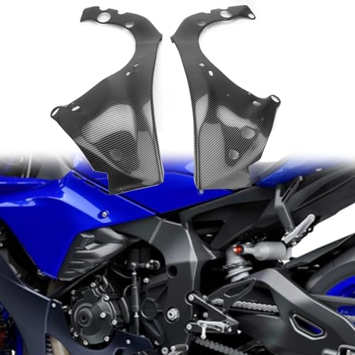 SOUTES Verkleidung Für Yamaha YZF R1M 2015-2023 2022 2021 2020 2019 Motorradzubehör Seitenschutzabdeckung Rahmenabdeckung Kunststoffseitenplatte Verkleidungsrahmenplatte von SOUTES