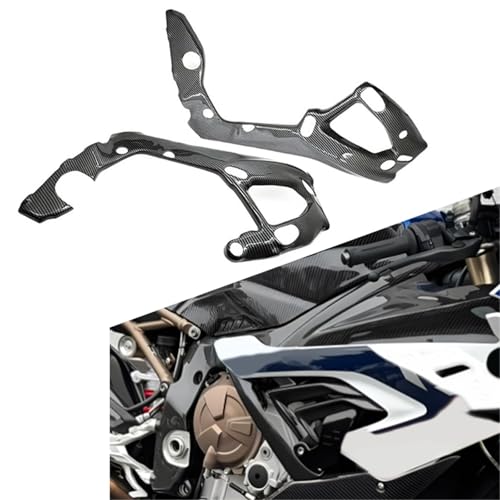 SOUTES Verkleidung Motorrad-Seitenschutz, Rahmenabdeckung, Verkleidungsteile, Carbonfaser-Farbe, Verkleidungsabdeckung, Schutzzubehör Für S1000RR 2019 2020 2021 2022 2023 von SOUTES