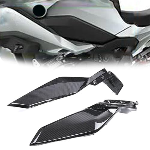 SOUTES Verkleidung Motorradzubehör Kohlefaser-Tankseitenteile Abdeckung Verkleidung Schutzabdeckung Seitenschutz Verkleidungsabdeckung Für S1000 XR 2021 2022 2023 2024 von SOUTES