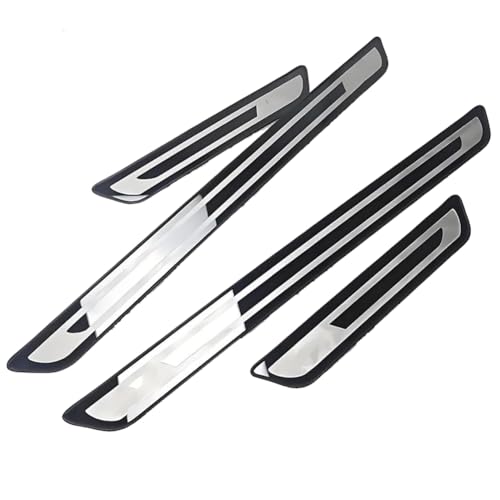 für Mitsubishi Colt Z30 2004-2012 Auto Einstiegsleisten Schutz Edelstahl Türschweller Kratzfest Autotürschwellenleiste Schwellerleisten Styling Zubehör,B/Type~B von SOUTES