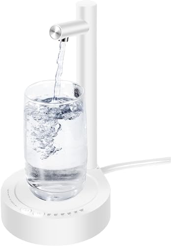 South Area - Intelligenter USB-Wasserspender | Kompatibel mit 20 L Kanistern | Leise, Energieeffiziente Pumpe | BPA-frei, Einfache Bedienung | Weiß, 22 cm von SOUTH AREA