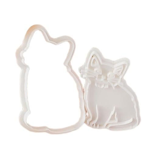 SOUTHJIELING Backform für Kekse aus Silikon, Katzen, Katzen, Thema, Kekse, für Partys, zum Backen von Partys von SOUTHJIELING