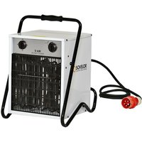 Tragbare elektrische Heißluftheizung mit integriertem Raumthermostat 9 kW 800m3/H 380V Dreiphasen - B9C/S - Sovelor Tragbare elektrische Heißluftheizung mit integriertem Raumthermostat 9 kW 800m3/H 380V Dreiphasen - B9C/S - Sovelor von SOVELOR