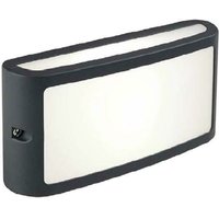 Sovil - Screen LED-Wandleuchte für Außenbereich 10W 4000K Farbe Grau 99500/16 von SOVIL