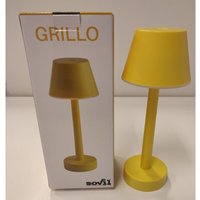 Grillo 3w 3000k gelbe wiederaufladbare led tischlampe - 97901/01 - Sovil von SOVIL