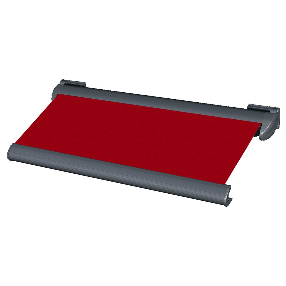 WAREMA Kassettenmarkise Terrea 580 | 4,5x3 m | Stoff: Uni, rot | Gestell: Anthrazit | Bedienung: WMS Funkmotor inkl. Handsender WAREMA Kassettenmarkise Terrea 580 | 4,5x3 m | Stoff: Uni, rot | Gestell: Anthrazit | Bedienung: WMS Funkmotor inkl. Handsender von SOWERO