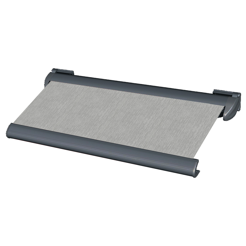 WAREMA Kassettenmarkise Terrea 580 | 5x3 m | Stoff: Uni, grau meliert | Gestell: Anthrazit | Bedienung: WMS Funkmotor inkl. Handsender WAREMA Kassettenmarkise Terrea 580 | 5x3 m | Stoff: Uni, grau meliert | Gestell: Anthrazit | Bedienung: WMS Funkmotor inkl. Handsender von SOWERO