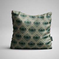 Retro Kissenhülle Artdeco Inspiriertes Samtkissen Insekt Retro Kissenhülle Artdeco Inspiriertes Samtkissen Insekt von SOWEcurtains