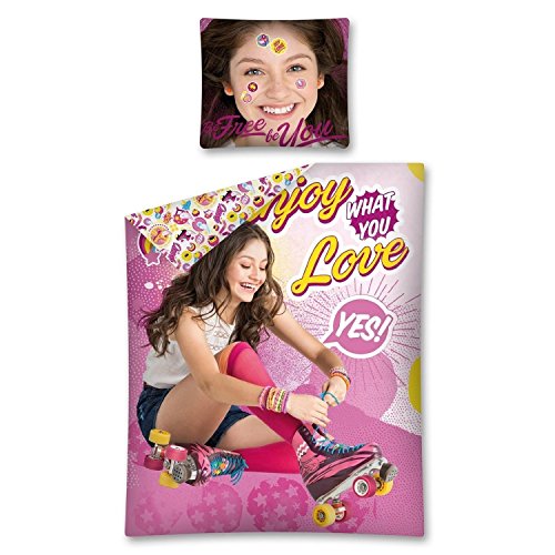 Soy Luna Bettwäsche -Set, 100% Baumwolle, Decken: 140x200 cm + Kissen 70x90cm von Soy Luna