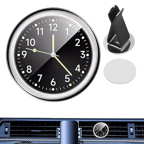 Auto-Armaturenbrett-Uhr | Auto-Innenuhr | Tragbare leuchtende Uhr Armaturenbrett-Dekoration für Autos, Wohnmobile, SUVs Soydan von SOYDAN