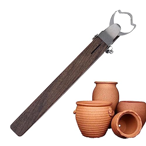 SOYDAN Keramik Schnitzwerkzeug Skulptur Schaber | Keramik-Teetasse Wasser-Utensilien Griff Werkzeug - 4,9 * 0,78 * 0,39 Zoll Einstellbarer Schöpfer von SOYDAN