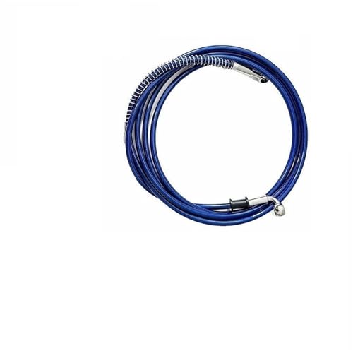 SOYTZBMK Motorrad-Bremsschlauch 10 Cm-500 cm Innen Durchmesser 10mm Motorrad Zubehör Hydraulische Brems Schlauch Linie Öl Schlauch Edelstahl Geflochtene CableTubing 28 °-28 °(200CM) von SOYTZBMK
