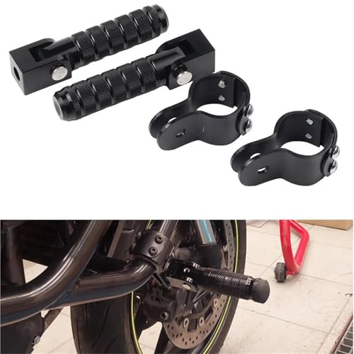 SOYTZBMK Motorrad Fußrasten Motorradzubehör: Klappbare Fußrasten Für Harley Für Pan America 1250 /S PA1250 RA1250 /S(Nero) von SOYTZBMK