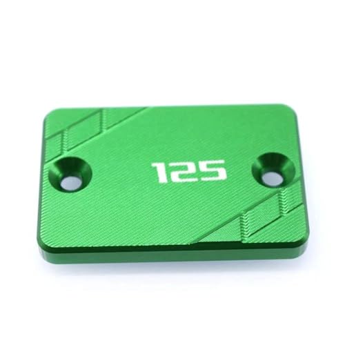 SOYTZBMK Reservoir-Schutz CNC Aluminium Motorrad Vorne Brems Flüssigkeit Reservoir Abdeckung Öl Tank Cap Für Kawasaki Z125 Z 125 2019 2020 2021(Green) von SOYTZBMK