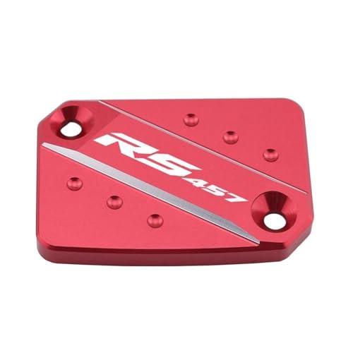 SOYTZBMK Reservoir-Schutz Zubehör Motorrad Vorne Brems Flüssigkeit Reservoir Kappe Zylinder Abdeckung Für Aprilia RS457 RS 457 2024-(Rosso) von SOYTZBMK