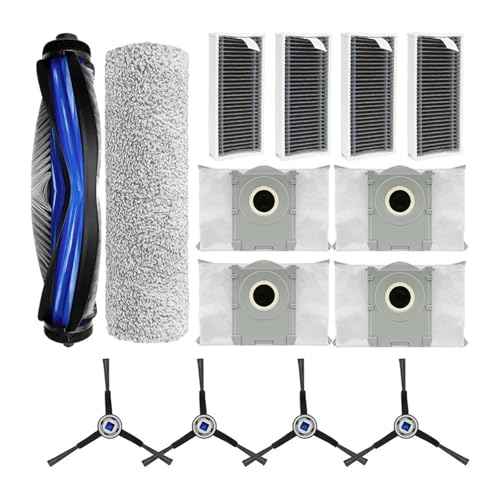 Ersatzteil Hauptbürste, Seitenbürste, Filter, Wischtuch, Staubbeutel, kompatibel mit Yeedi S14 Plus, Roboter-Staubsauger-Set Ersatzteil Hauptbürste, Seitenbürste, Filter, Wischtuch, Staubbeutel, kompatibel mit Yeedi S14 Plus, Roboter-Staubsauger-Set von SOYVA