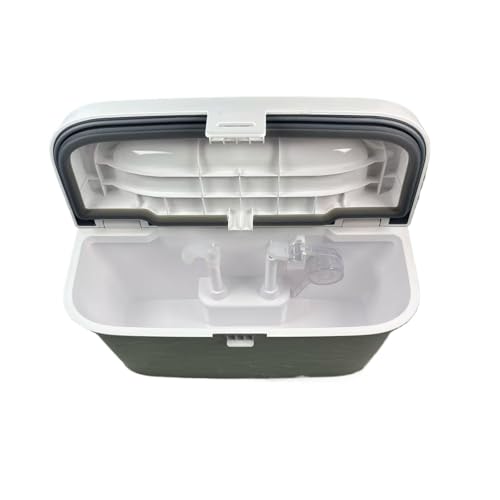 Ersatzteil Original Frischwassertank, Schmutzwassertank, Kompatibel for ECOVACS DEEBOT N30 Pro Omni / N30 Omni, Roboter-Staubsauger-Ersatzteil(Dirty water tank 1pcs) von SOYVA