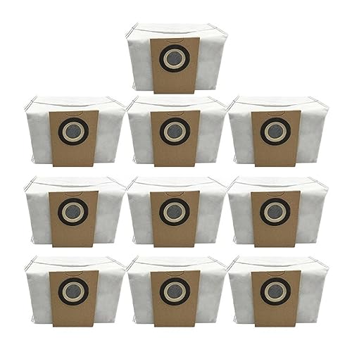 Ersatzteil Staubsammelbeutel, kompatibel mit Xiaomi Viomi Alpha 2 Pro Roboter-Staubsauger, Ersatzteil (Color : 10 pcs) von SOYVA