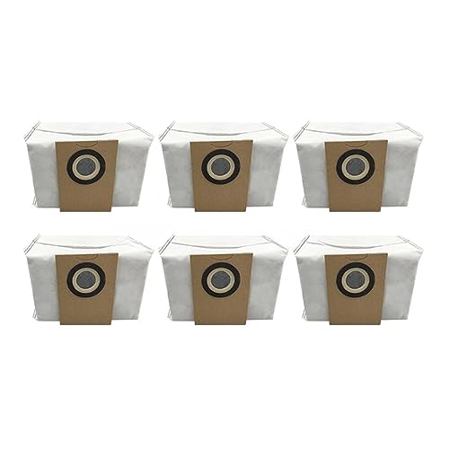 Ersatzteil Staubsammelbeutel, kompatibel mit Xiaomi Viomi Alpha 2 Pro Roboter-Staubsauger, Ersatzteil (Color : 6 pcs) von SOYVA