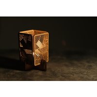 Teelichthalter Windlicht Kerzenhalter Im Design ‚Swosh'. Designs Ganz Einfach Auswechselbar. Viele Erhältlich Teelichthalter Windlicht Kerzenhalter Im Design ‚Swosh'. Designs Ganz Einfach Auswechselbar. Viele Erhältlich von SOoderSOat