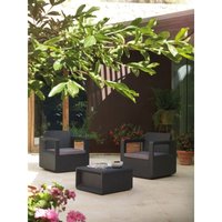 Shaf Loungeset wetterfest Venus Tete-a-Tete inkl. Sitzkissen Lounge Set von SP-BERNER