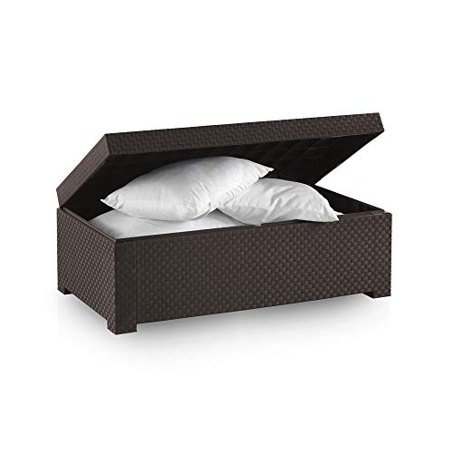 Shaf - Diva | Aufbewahrungsbox Garten mit Deckel | Balkon Möbel für Terrasse oder Garten - Wenge Shaf - Diva | Aufbewahrungsbox Garten mit Deckel | Balkon Möbel für Terrasse oder Garten - Wenge von SP Berner