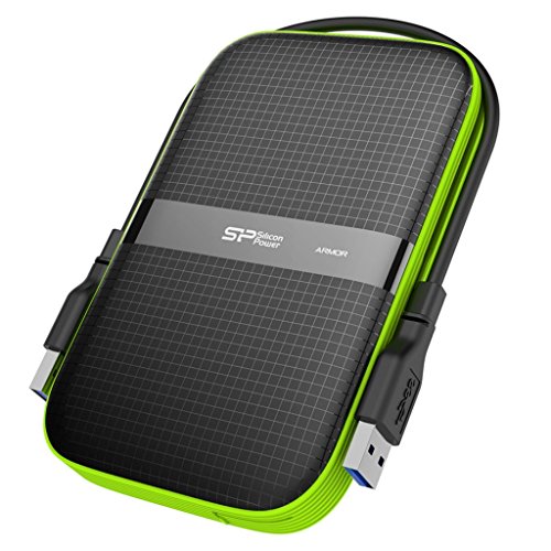 siliconpow SP040TBPHDA60S3K - External HDD Silicon Power Armor A60 2.5'' 4TB USB 3.0, IPX4, Black von SP Silicon Power