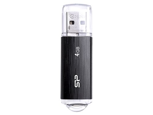 SILICON POWER Pen Disk Ultima U02 4GB USB2.0 Plastic Black (1000022580) von SP Silicon Power