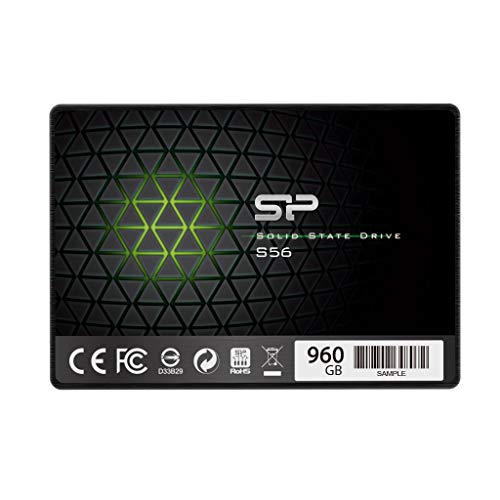 SSD 120GB Silicon Power 2,5" SATAIII S56 Black Retail NAND von SP Silicon Power