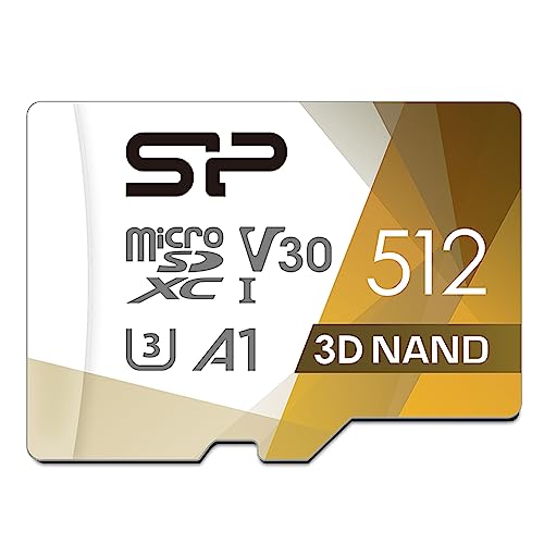Silicon Power 512GB Micro SD Card U3 SDXC microsdxc High Speed MicroSD Memory Card for Steam Deck, Nintendo-Switch, DJI Pocket 3 and Drone Silicon Power 512GB Micro SD Card U3 SDXC microsdxc High Speed MicroSD Memory Card for Steam Deck, Nintendo-Switch, DJI Pocket 3 and Drone von SP Silicon Power