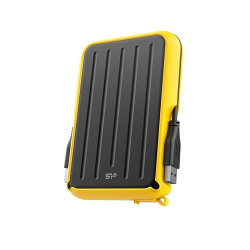 Silicon Power A66 External Hard Drive 4000 GB Black Yellow von SP Silicon Power