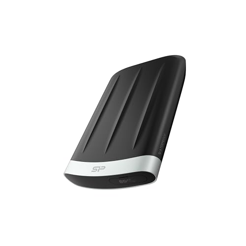 Silicon Power Armor A65B Externe Festplatte 2000 GB Schwarz, Grau von SP Silicon Power