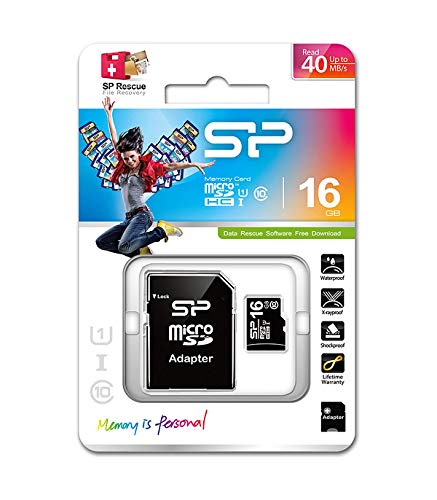 Silicon Power Class10 16GB microSDHC Speicherkarte Silicon Power Class10 16GB microSDHC Speicherkarte von SP Silicon Power
