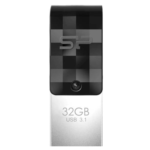 Silicon Power Firma F80 USB-Stick Schlüssel schwarz 32 gb, SP032GBUC3C31V1K von SP Silicon Power