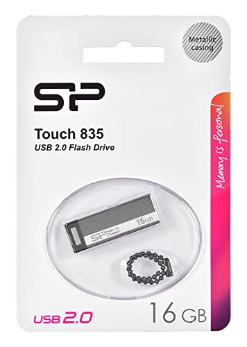 Silicon Power SP016GBUF2835V1T 16GB Speicherstick USB 2.0 Iron grau von SP Silicon Power