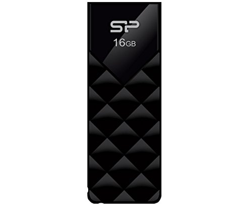 Silicon Power SP016GBUF2U03V1K 16GB Speicherstick USB 2.0 schwarz von SP Silicon Power