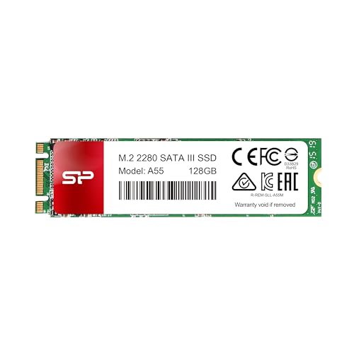 Silicon Power SSD A55 128GB, M.2 SATA, 550/420 MB/S von SP Silicon Power