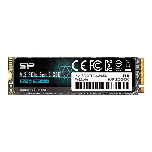 SP Silicon Power Power SSD Ace A60 PCI-E x4 NVMe 1TB, SP001TBP34A60M28 von SP Silicon Power