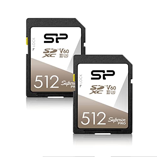 Silicon Power Superior Pro UHS-II SDXC-Speicherkarte 512 GB V60 R/W bis zu 280/170 MB/s, 2er-Pack Silicon Power Superior Pro UHS-II SDXC-Speicherkarte 512 GB V60 R/W bis zu 280/170 MB/s, 2er-Pack von SP Silicon Power