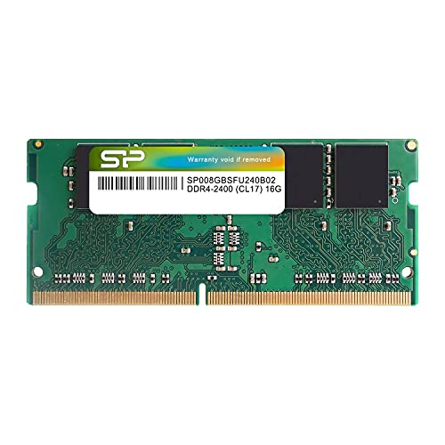 Silicon Power sp008gbsfu240b02 8 GB DDR4 2400 MHz SO-DIMM NB 260-pin Memory Modul – Grün Silicon Power sp008gbsfu240b02 8 GB DDR4 2400 MHz SO-DIMM NB 260-pin Memory Modul – Grün von SP Silicon Power